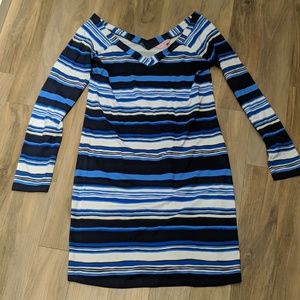 Lilly Pulitzer Suzanna Dress Bright Navy Stripe
